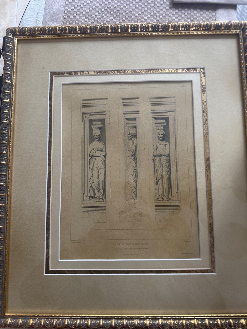 Eugene Rouyer L’Art Architechural En France Framed Bombay Art Epoque De Henri II